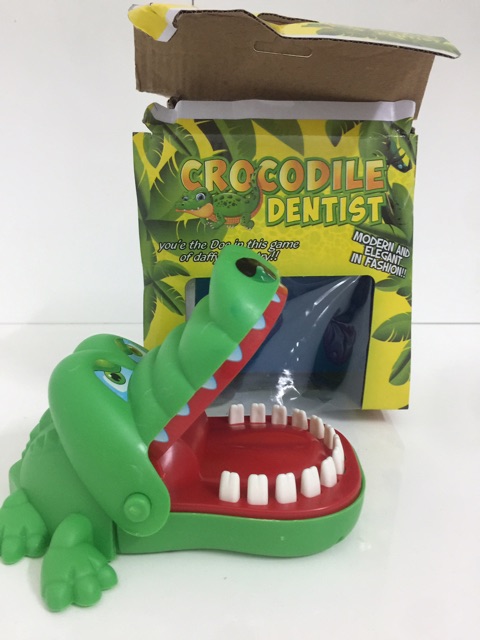 Đồ chơi khám răng cá sấu Crocodile Dentist size lớn