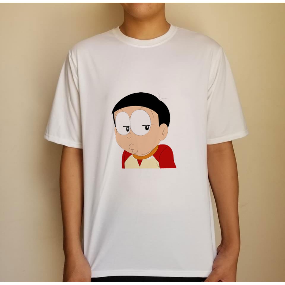 Áo Thun Phim Hoạt Hình Doraemon - Nobita ( Có Size Trẻ Em ) 21.25