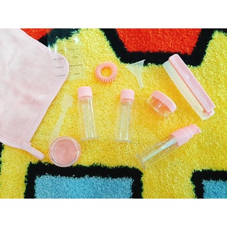 Set chiết mỹ phẩm hồng Miniso