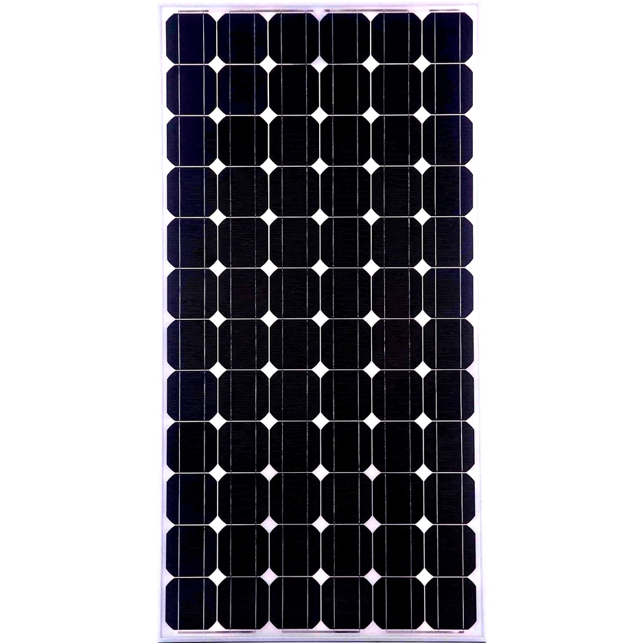 Pin năng lượng mặt trời loại Poly và Mono 100W, 18V