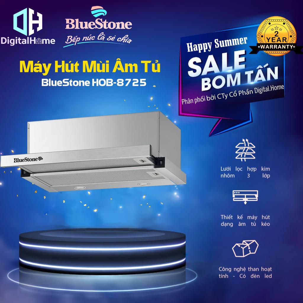 Máy Hút Mùi Âm Tủ BlueStone HOB 8725, 750m3/Giờ, Bảo Hành Chính Hãng 2 Năm