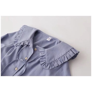 Audrey Dress - Đầm sơ mi cổ bèo - putactic