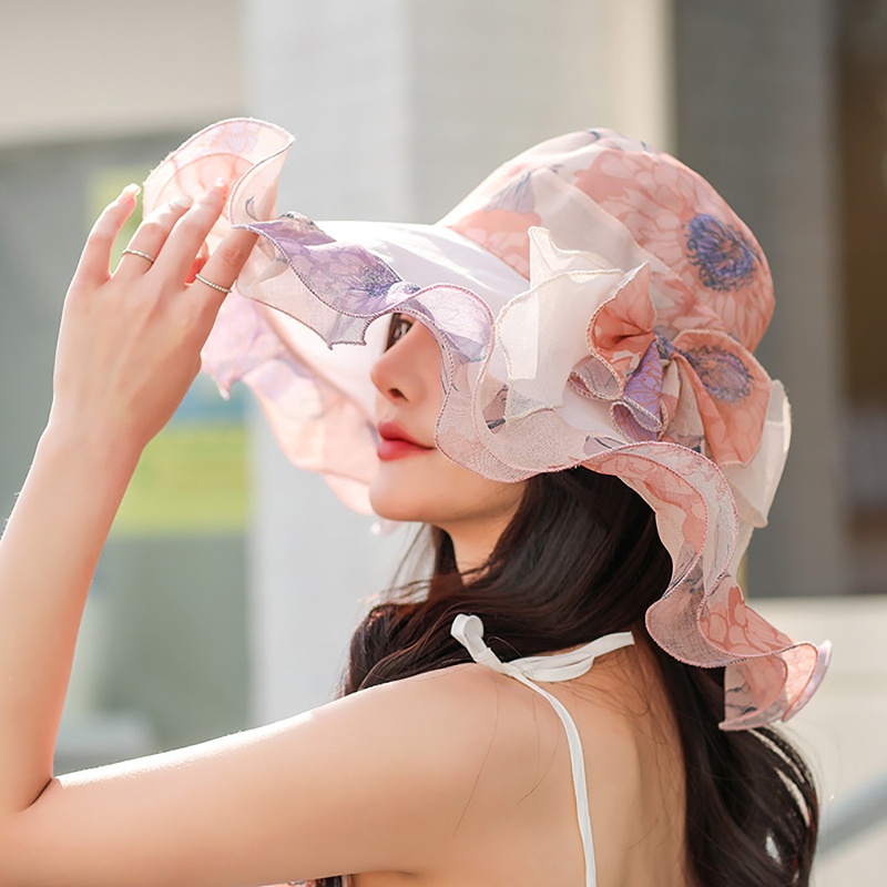 Áo Khoác Oganza Sunhat Keep the Sunshine Away from Skin for Beach Park Khối Lượng Nhẹ Thời Trang Mùa Hè Cho Nữ