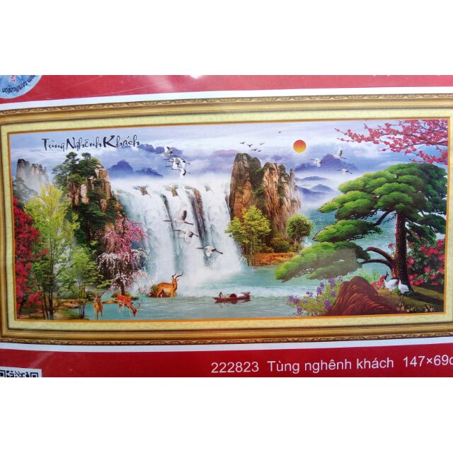 tranh thêu phong cảnh 222823