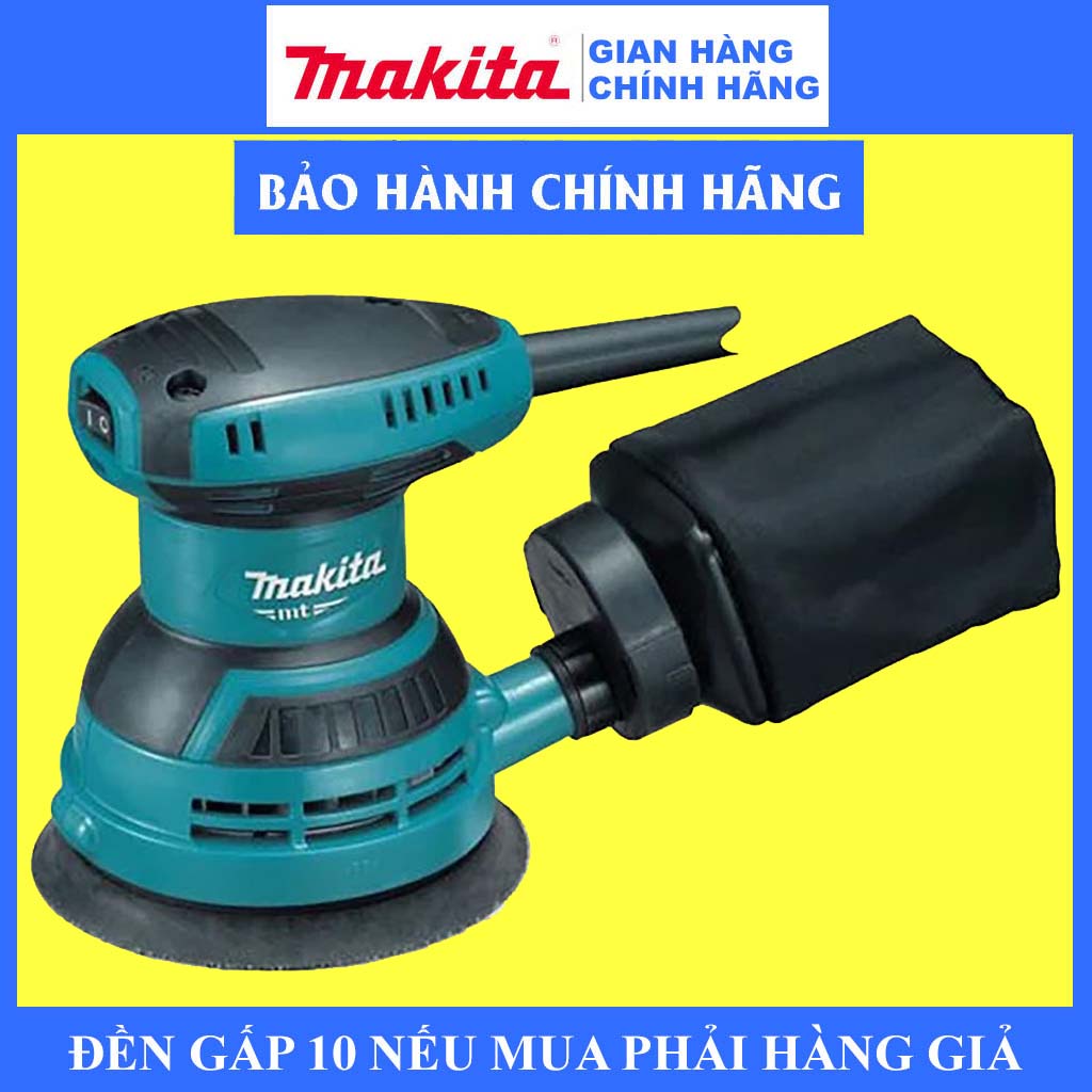 Máy Chà Nhám Quỹ Đạo Tròn Makita M9204B (240W-125MM), Bảo Hành Tại Các TTBH Toàn Quốc