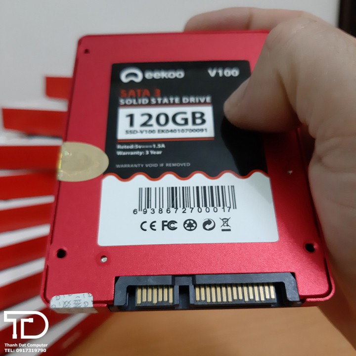 Ổ cứng SSD 120GB eekoo chuẩn SATA III 2.5 inch (bảo hành 3 năm)