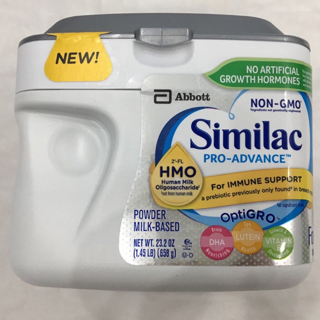 Sữa Similac-Pro Advance HMO 658g hàng nội địa của Mỹ cận date 4/2021