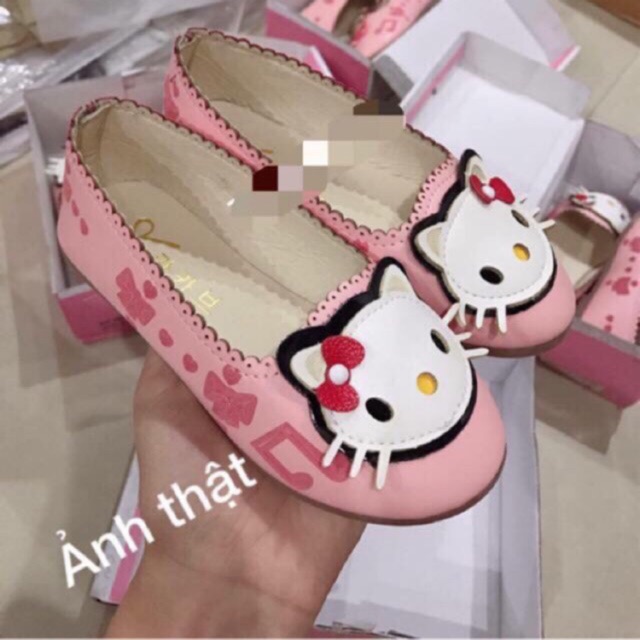 Xả Giày búp bê mèo hello kitty cho bé gái