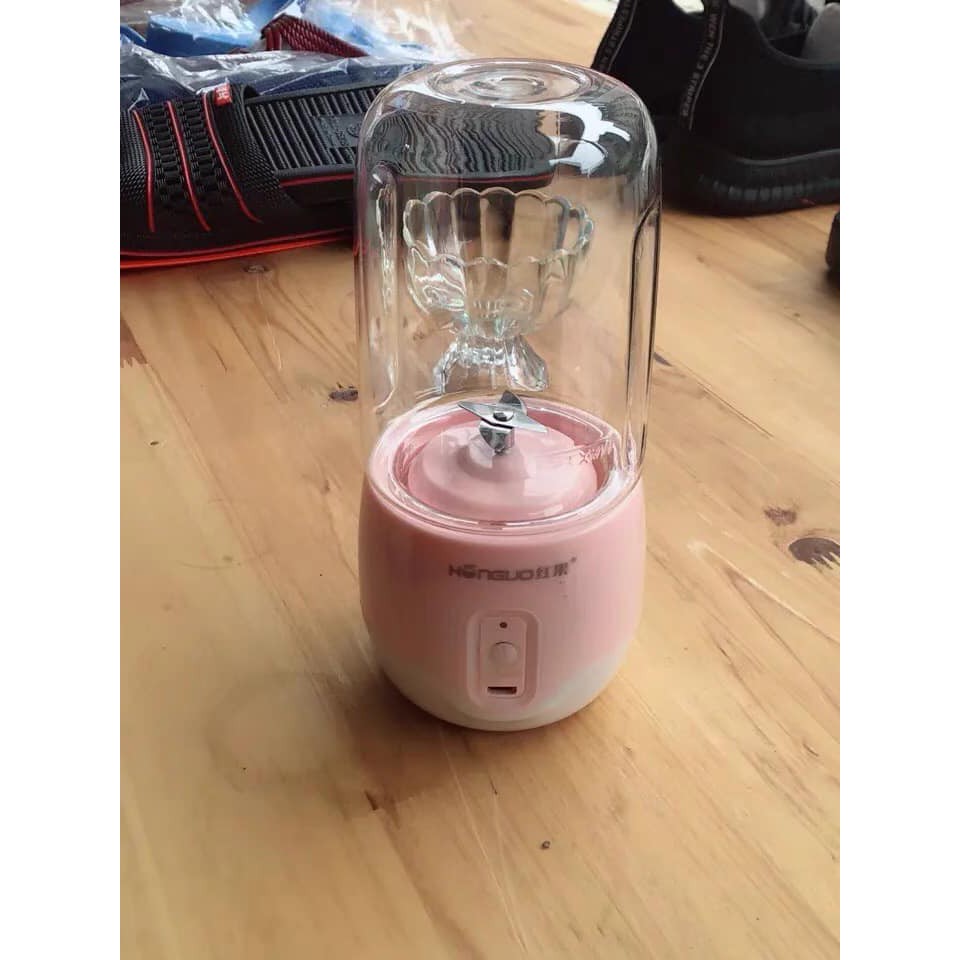 Máy xay tích điện đa năng - Máy xay trái cây cầm tay tích điện Hongue