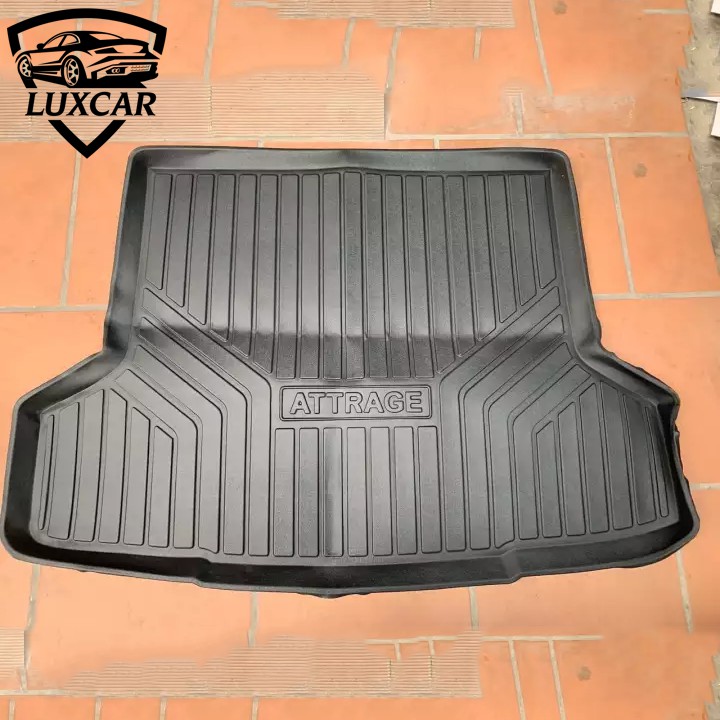 Lót cốp ô tô MITSUBISHI, chất liệu nhựa dẻo TPO cao cấp LUXCAR (full các dòng xe của hãng)