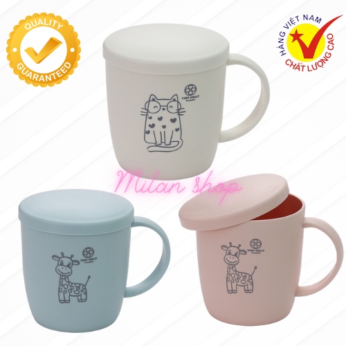 Ca Uống NƯớc Hình Mèo Hưu Có Nắp