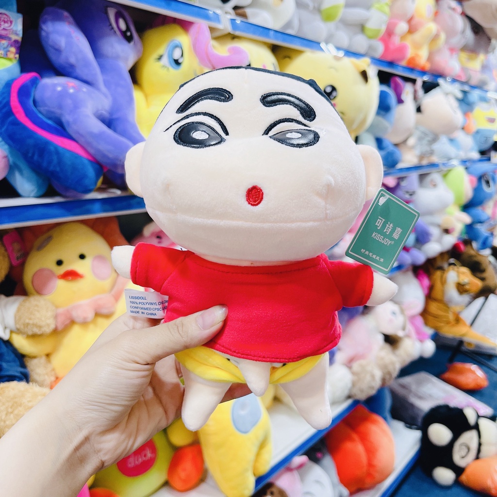 Gấu Bông Cu Shin cậu bé bút chì - nhồi bông cao cấp