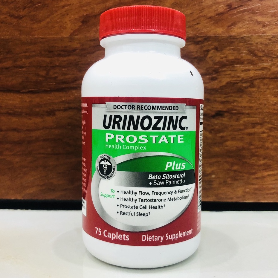 [DATE 2/2024] URINOZINC Prostate Health Complex PLUS 75 VIÊN