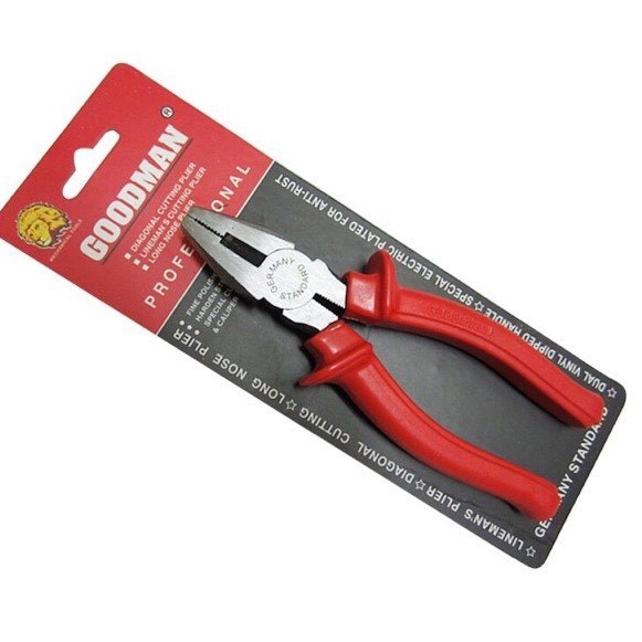 [COMBO] 3 Kìm Điện - Cắt - Nhọn GoodMan Cao Cấp Thép CR-V (Hàng Tốt )