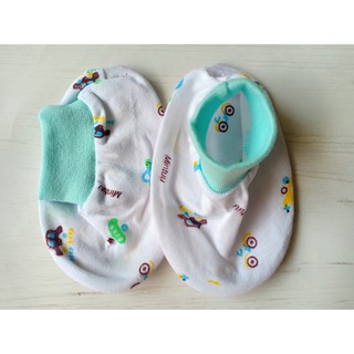 Set 2 Đôi bao chân Bo Bông Mintu cho bé sơ sinh