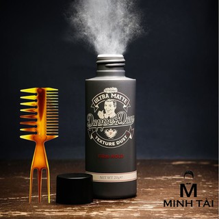 [ Chính Hãng UK ] Bột Tạo Phồng tóc Dapper Dan ULTRA MATTE TEXTURE DUST Tặng Kèm Lược Tạo Kiểu