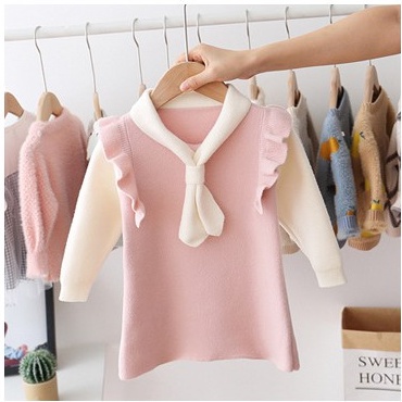 Áo len cao cấp chất mềm mịn bé gái size 16-28kg  [AL23]