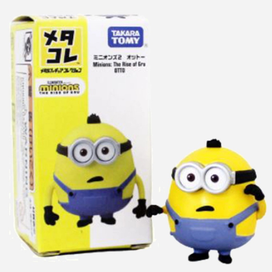 Đồ chơi mô hình tĩnh nhân vật tomica không hộp - Minions Otto - xoay được 2 tay