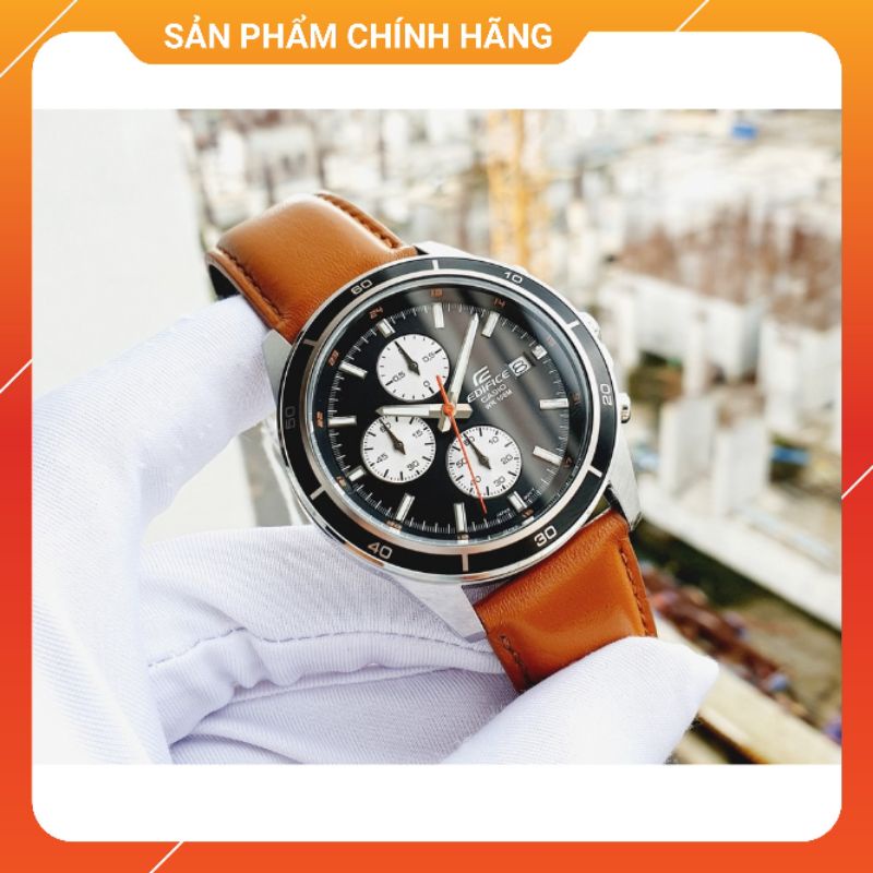 Đồng hồ nam dây da chính hãng Casio Edifice EFR-526L-1B