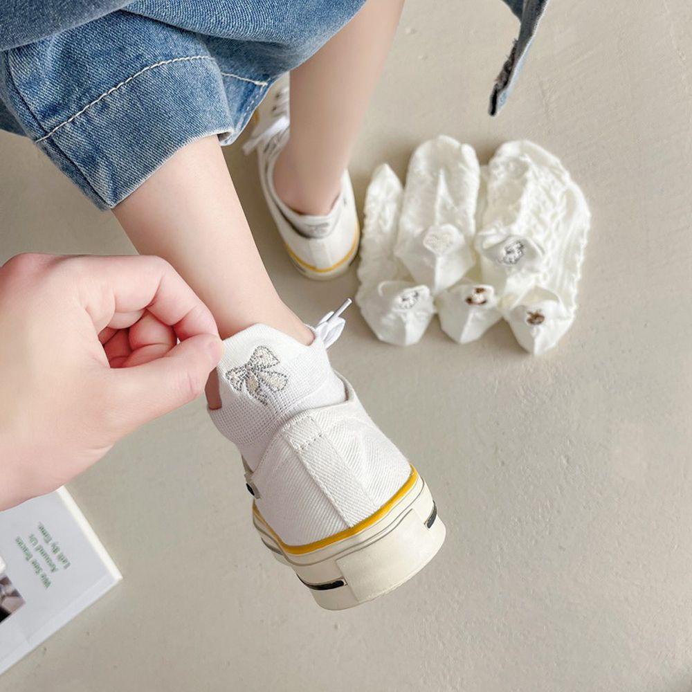 AROMA Tất Thêu HìNh GấU Phong CáCh NhậT BảN