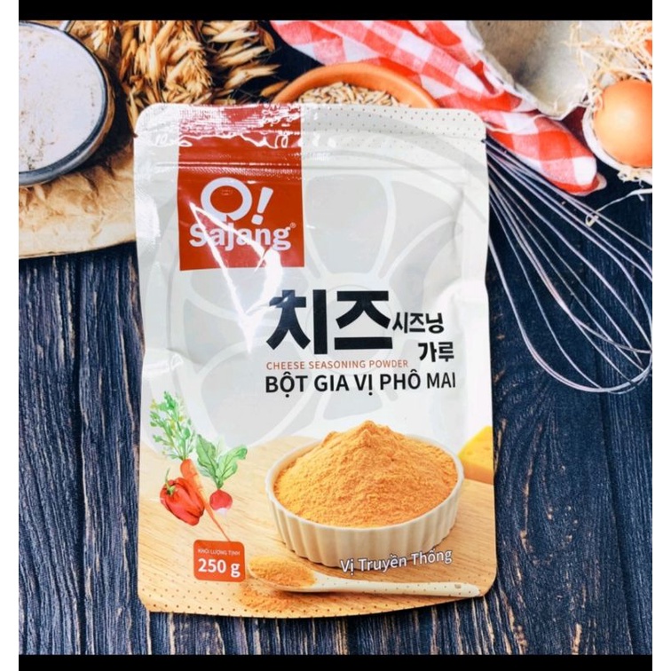 Bột phô mai lắc Hàn Quốc O!Sajang 250g