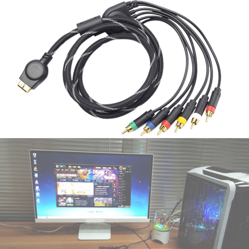 Dây Cáp Kết Nối Hdlink-AV Chuyên Dụng Cho PS3 PS2 1 8m 6ft