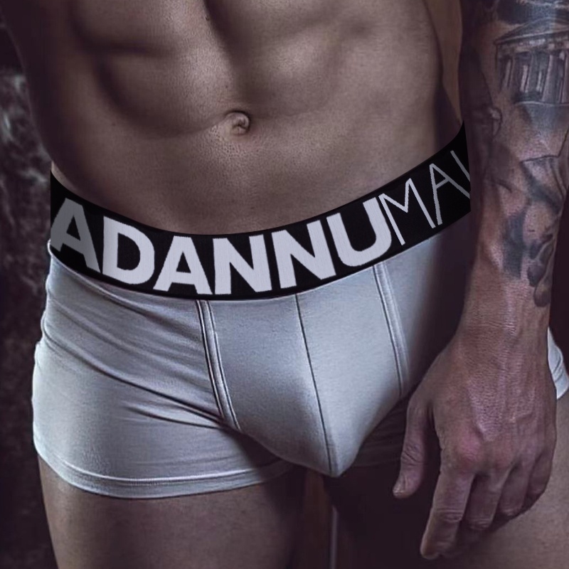 ORLVS Quần lót boxer cotton thoải mái mềm mại cho nam AD7123