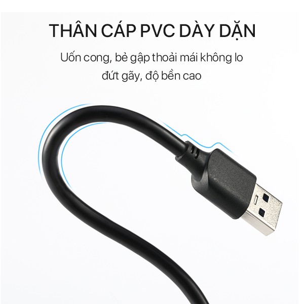 HUB USB 3.0 Bộ Chuyển Đổi 4 in1 ACOME AH300 Tốc Độ Truyền Tải Cao Công nghệ IC Mới Hàng Chính Hãng Bảo Hành 12 Tháng