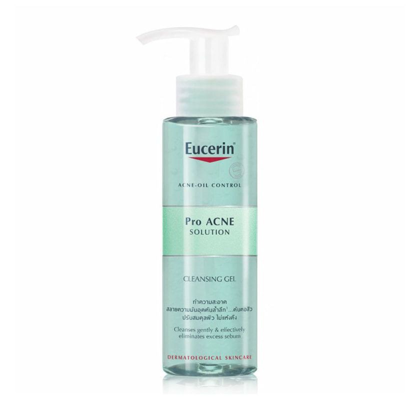 [Chính Hãng] Eucerin Gel Rửa Mặt Dành Cho Da Nhờn Mụn Proacne Cleasing 200ml