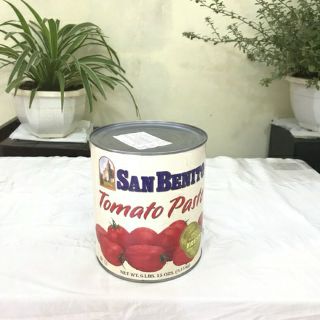 Sốt cà chua đậm đặc Tomato Paste - Sanbenito 3.15kg