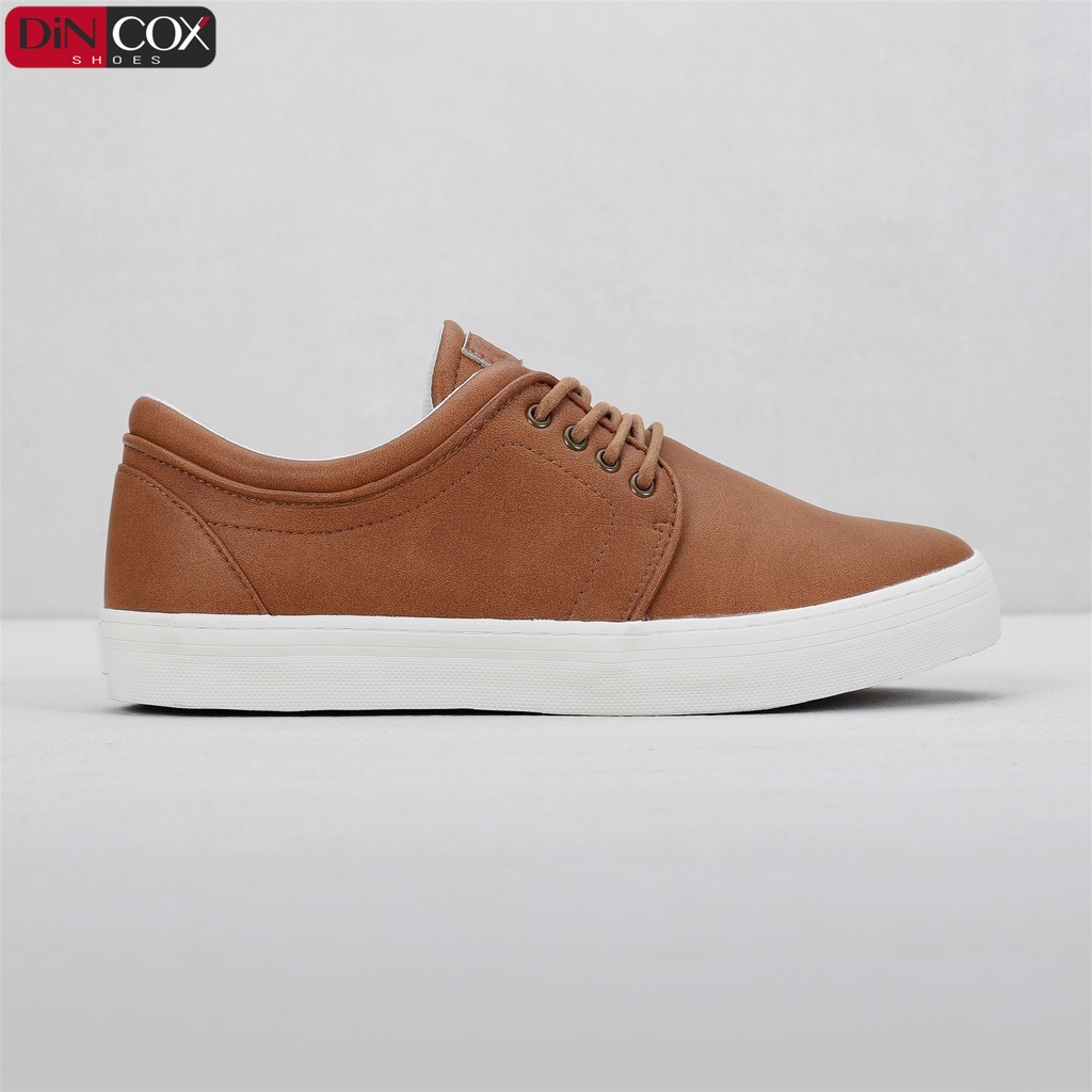 Giày Sneaker Da Nam DINCOX C03 Khí Chất Lịch Thiệp Tan