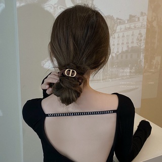 Dây cột tóc CD nhún sang chảnh