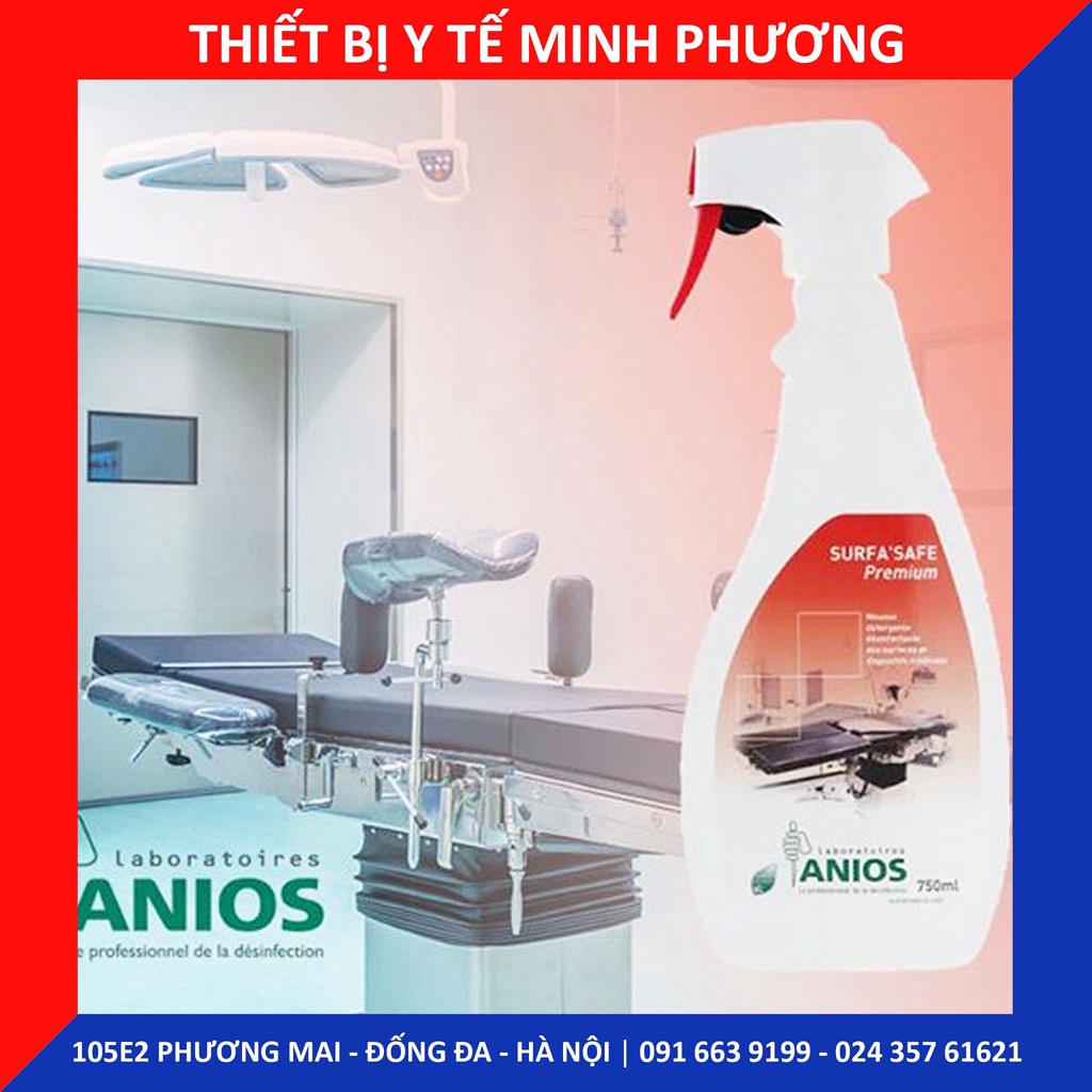 Dung dịch phun khử khuẩn nhanh bề mặt ANIOS