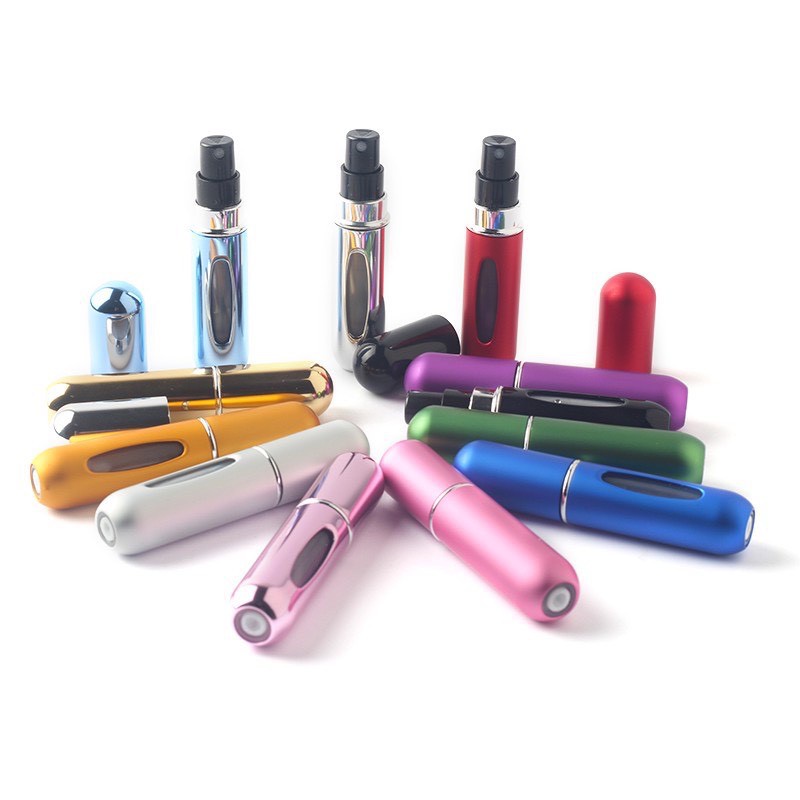 Lọ Chiết Nước Hoa Tự Động Dạng Xịt 5ml Nhiều Màu Sắc Tiện Lợi