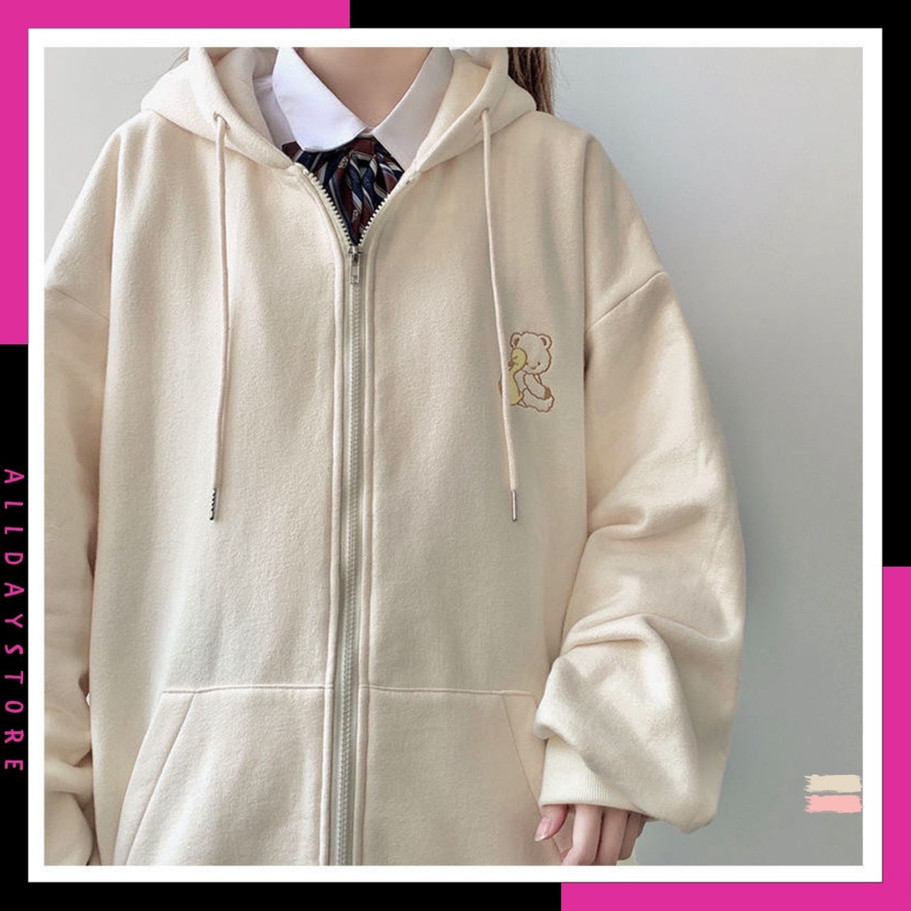 Áo khoác nỉ ullzang học sinh,phong cách Hàn Quốc | BigBuy360 - bigbuy360.vn