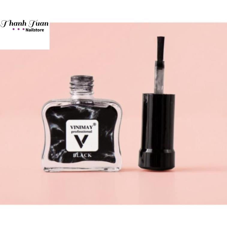 Cồn loang đen và trắng Vinimay chính hãng.trang trí nail  - Phụ kiện đồ nail