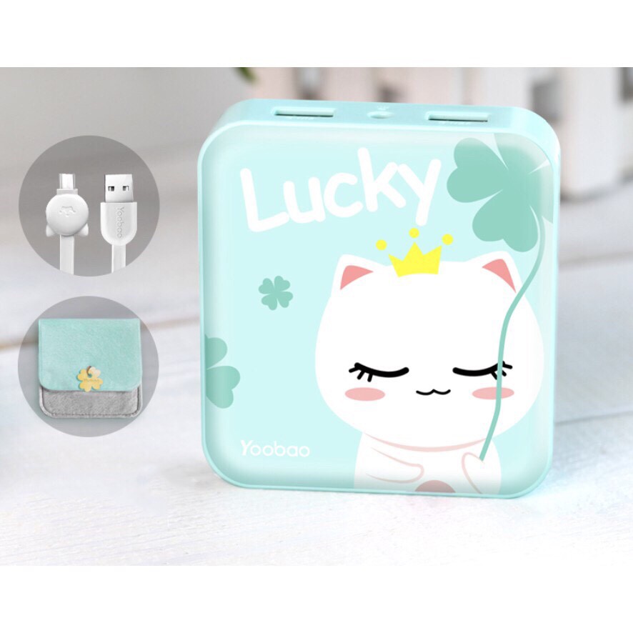 Sạc dự phòng Yoobao chính hãng YB-6024 10000mAh