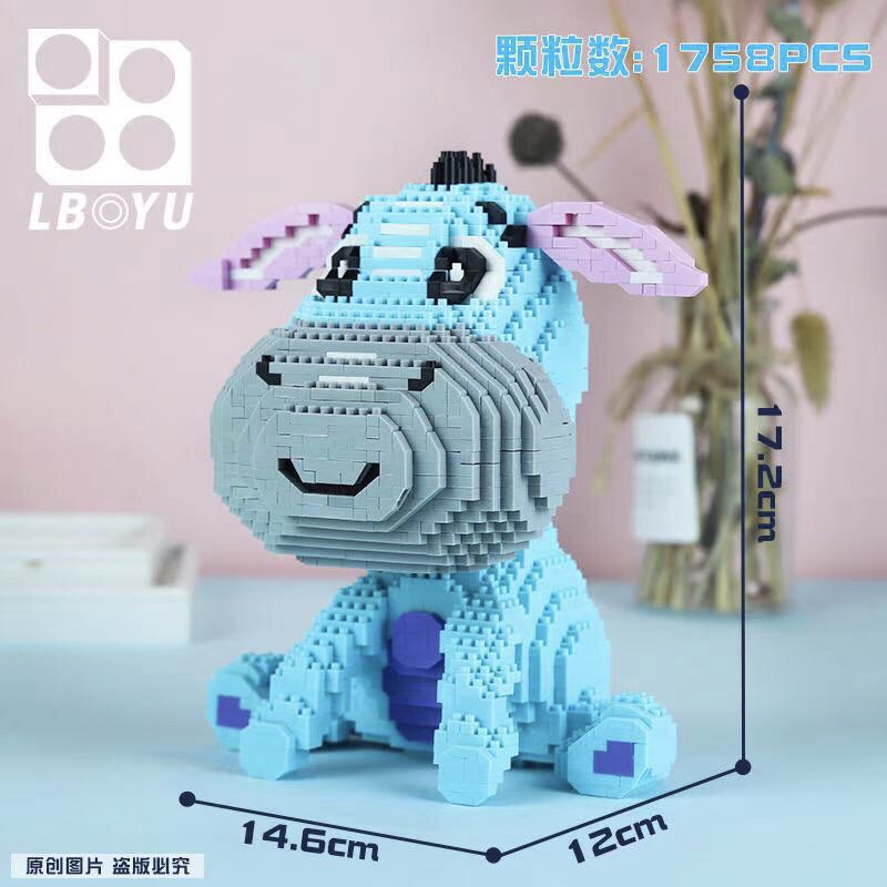 Nanoblock Eeyore (Eeyore) Size Jumbo