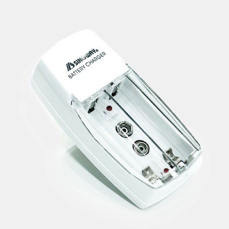 Sạc pin tiểu AA AAA 9V Đa Năng Tiện Dụng Tặng Kèm 2 Pin Sạc AA 700mah