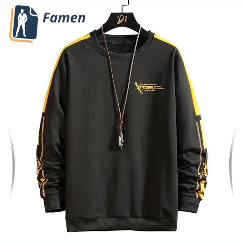 Áo Thun Nam Dài Tay Phom Rộng Chất Cotton Mềm Mịn tại shop Famen | BigBuy360 - bigbuy360.vn