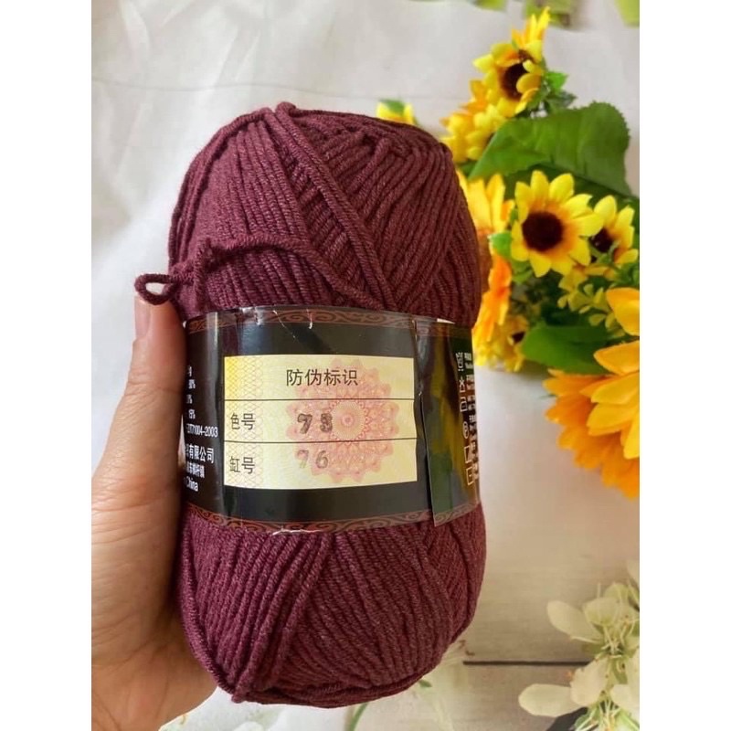 Milk cotton 125gr loại 1