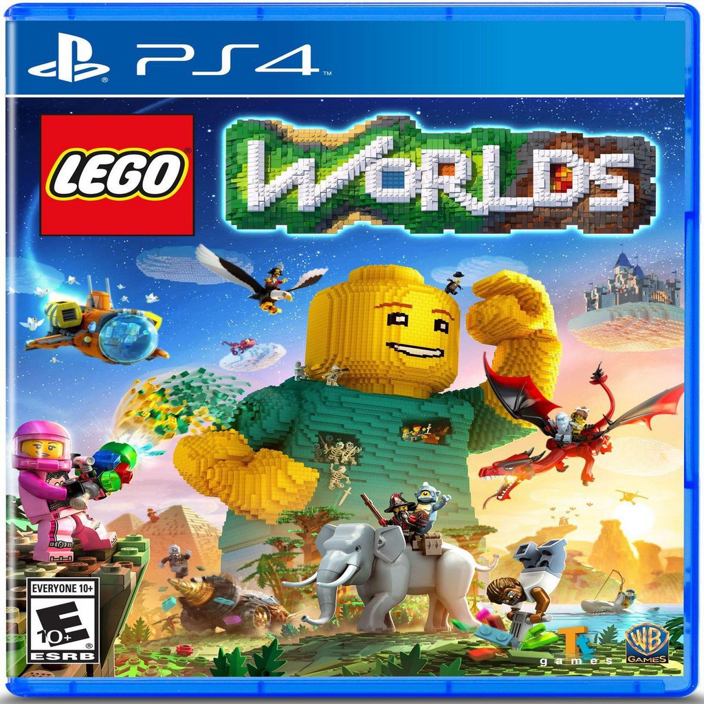 Đĩa Game PS4 - Lego Worlds