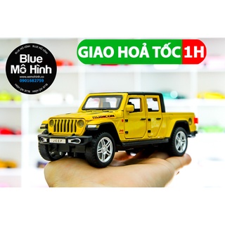 Xe mô hình suv jeep wrangler rubicon 1:32
