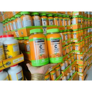 Kẹo dẻo bổ sung Vitamin C Kirkland Adult Gummies C 250mg của Mỹ