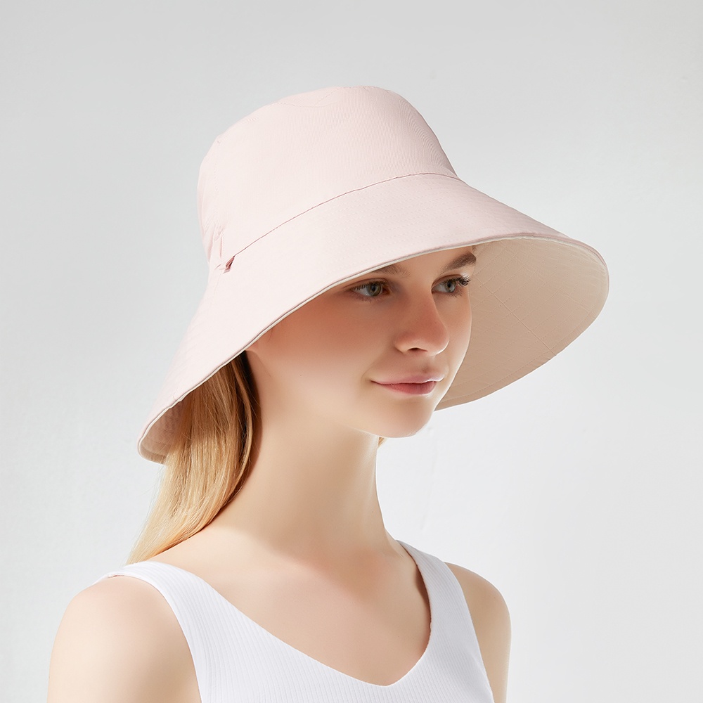 OhSunny Mũ tai bèo sử dụng được hai mặt chống tia UV thời trang UPF50+