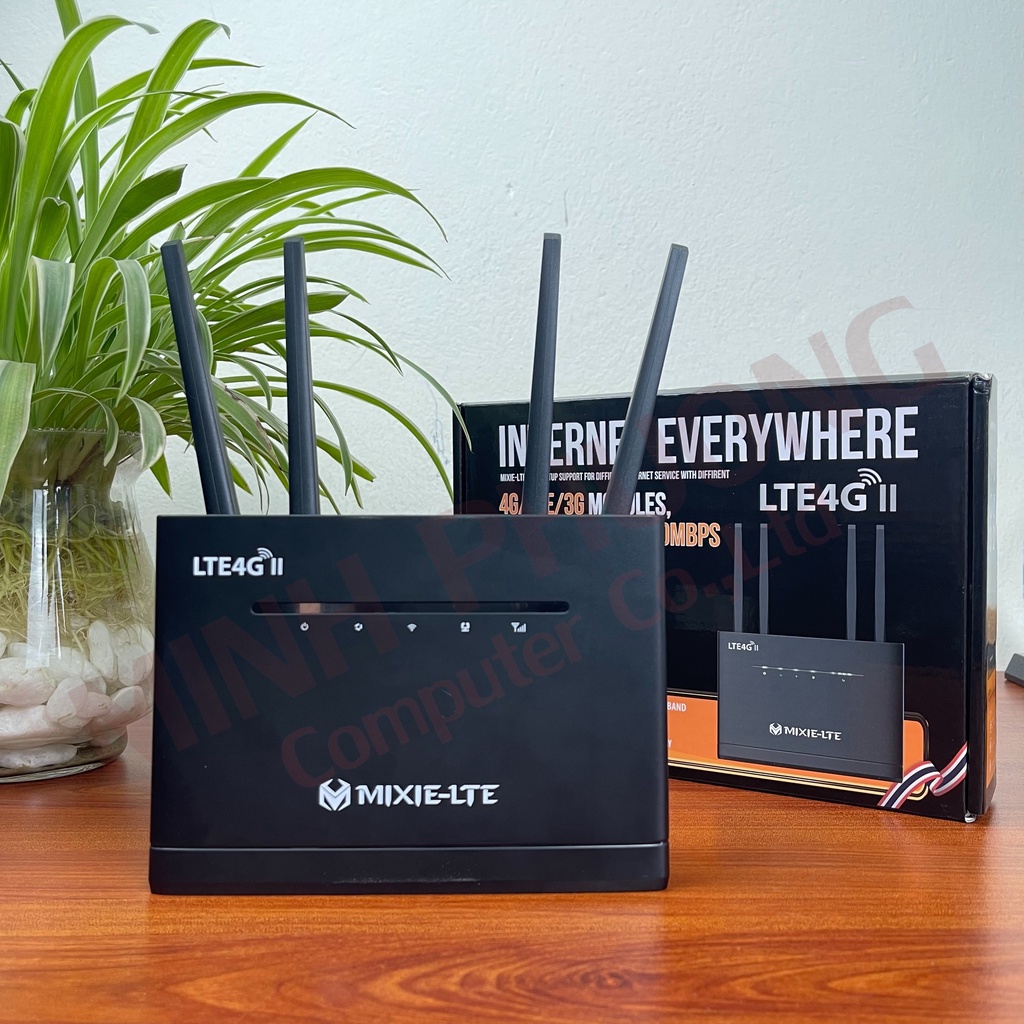 BỘ PHÁT WIFI MIXIE-LTE 4G 4 CỔNG LAN VÀ 4 ANTENA WIFI | BigBuy360 - bigbuy360.vn