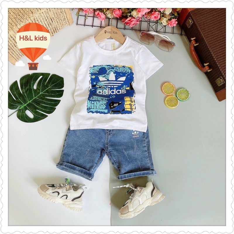 Áo bé trai lẻ size có hình in trước sau, nhiều mẫu