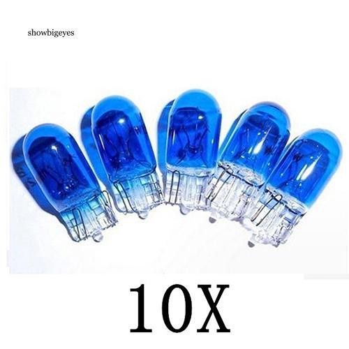 10 bóng đèn Xenon T10 12V 5W siêu sáng cho xe hơi