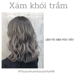 Thuốc Nhuộm tóc XÁM KHÓI TRẦM