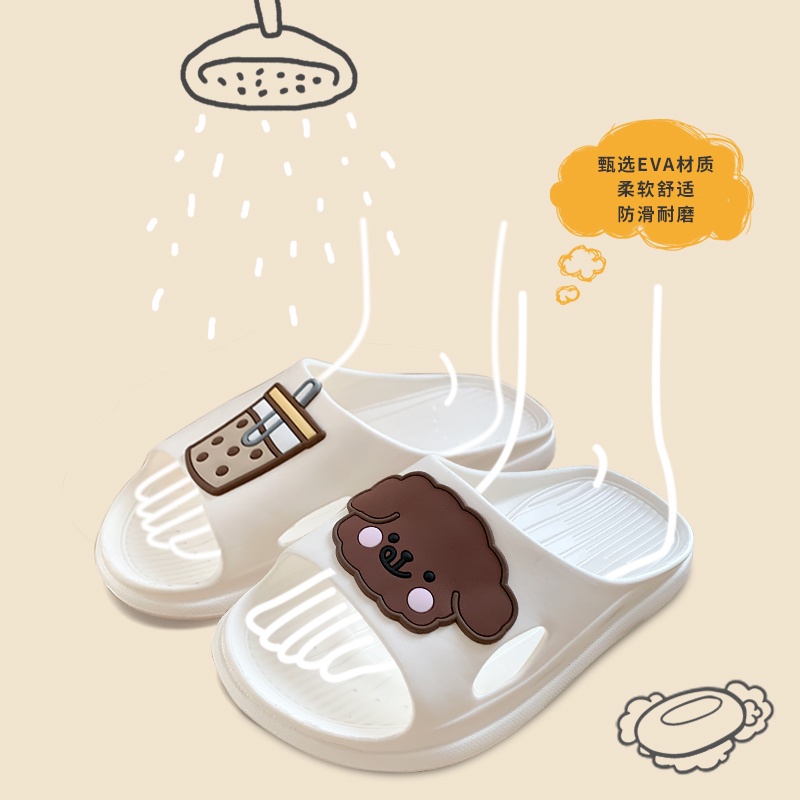 Dép Đi Trong Nhà Chống Trượt Khử Mùi Thiết Kế Dễ Thương Thời Trang Mùa Hè Cho Nữ